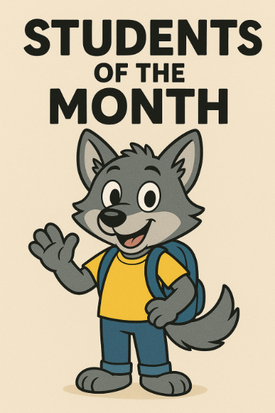 Students of the Month Wolf image